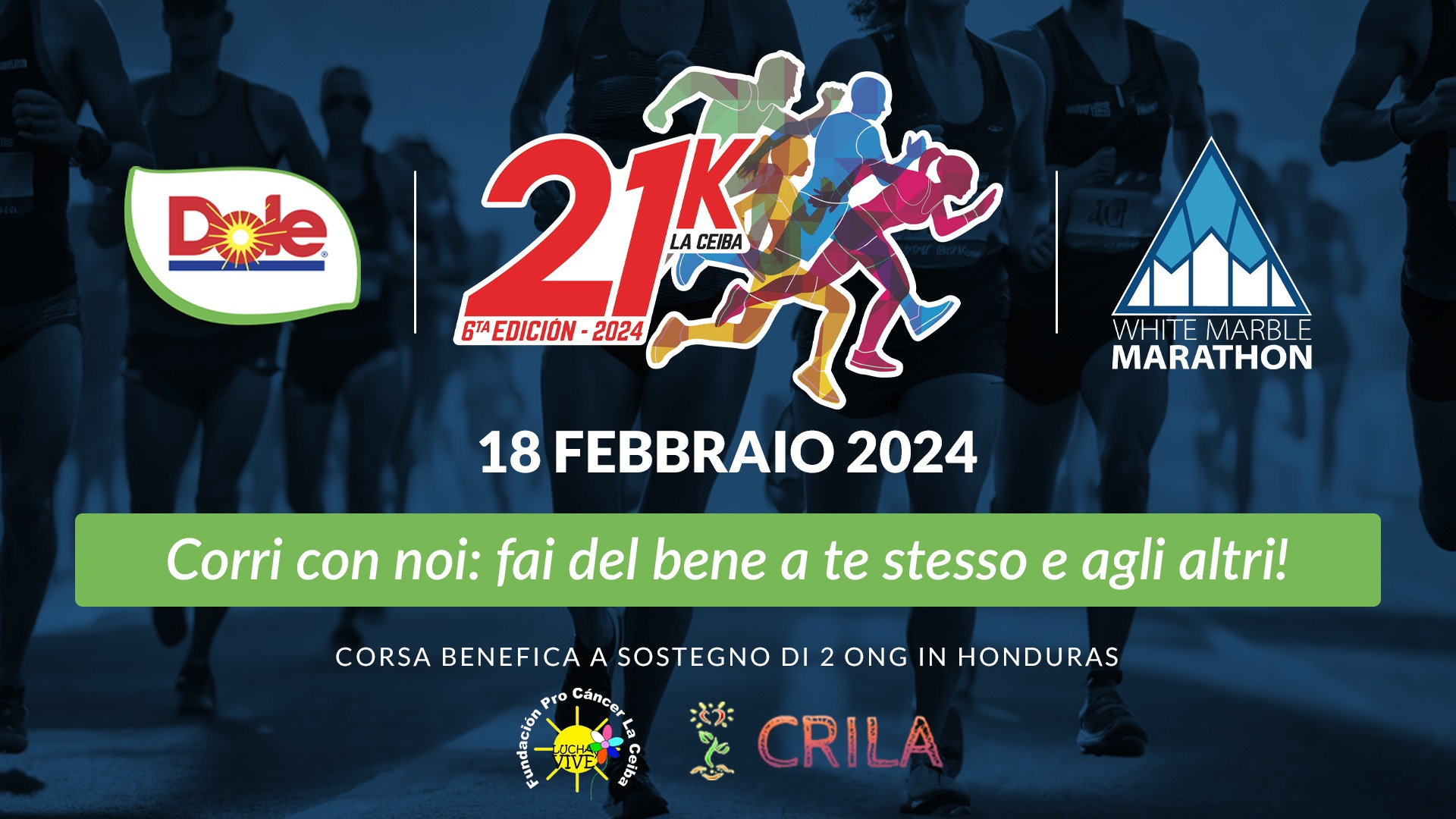21K La Ceiba:  unisciti all’impegno di Dole Italia per lo sviluppo e il benessere della località di La Ceiba (Honduras)